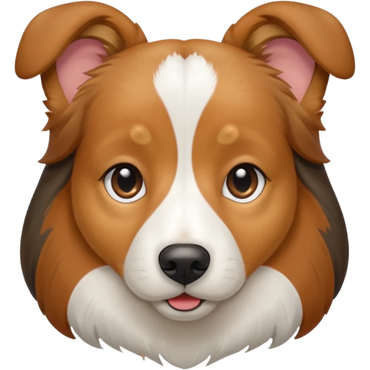 Beagle Shetland sheepdog mix emoji