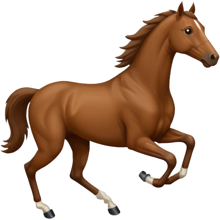 Racehorse emoji