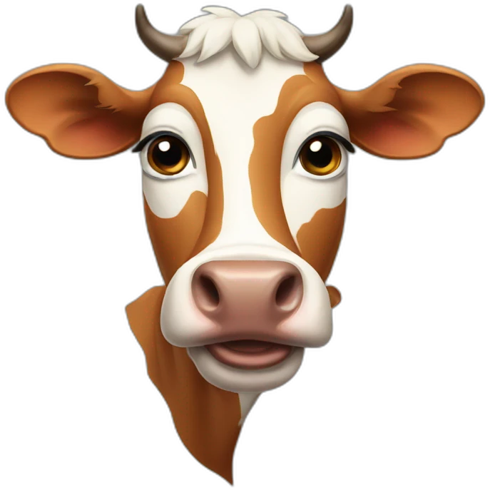 Cows emoji