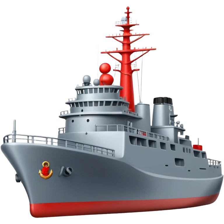 Chinese Navy ship emoji