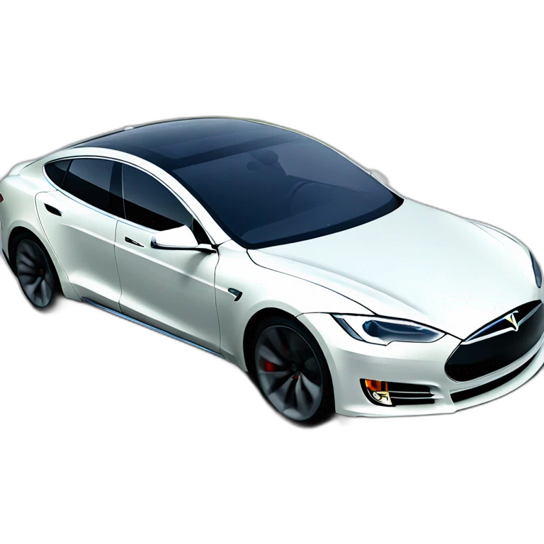 Tesla model s emoji