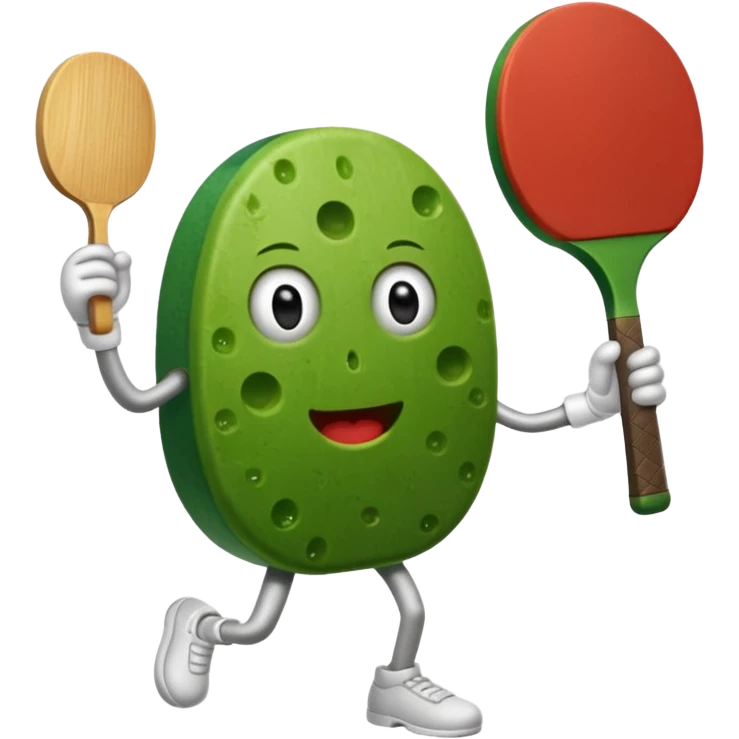 🥒+🏓 emoji