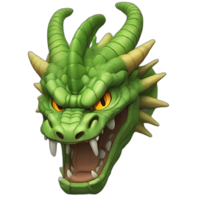Shenron thumbs down emoji