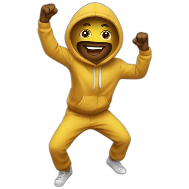 Emoji qui fait un dab emoji