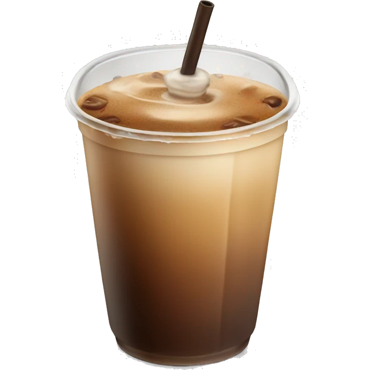Iced coffee  emoji