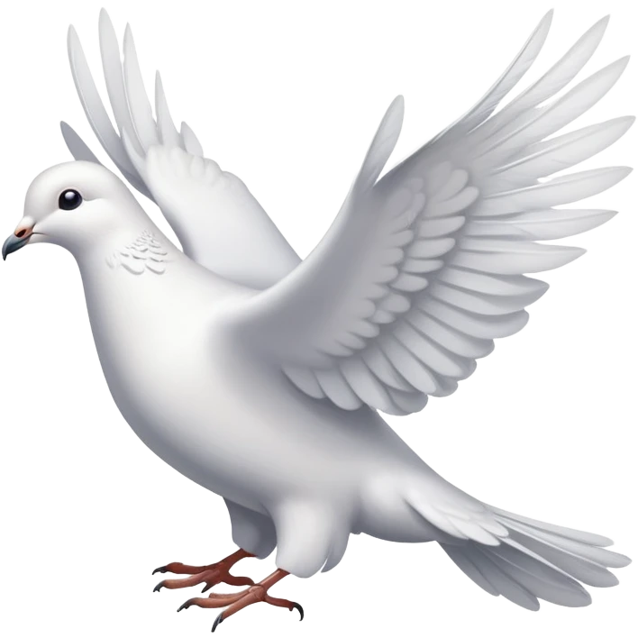 Holy Spirit dove emoji