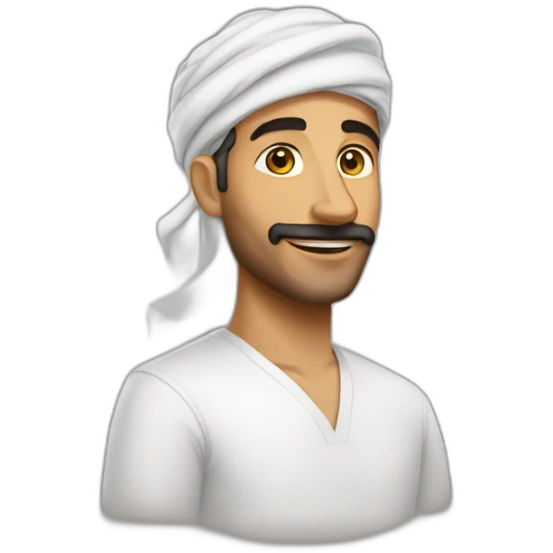 ولد يرتدي قبعة كوتشي emoji