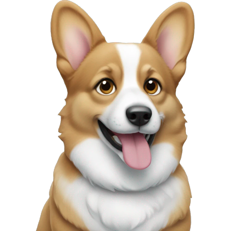 Blue Corgi emoji
