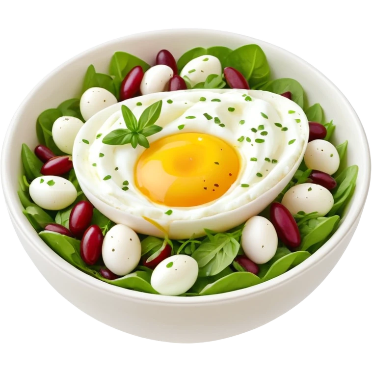 Egg, Labneh and Sumac Salad Bowls
 emoji
