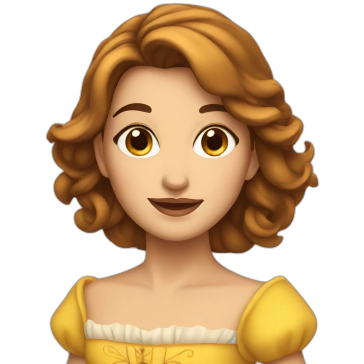 Femme belle emoji