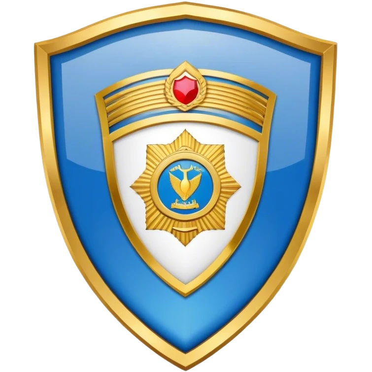 Kuwait police logo emoji