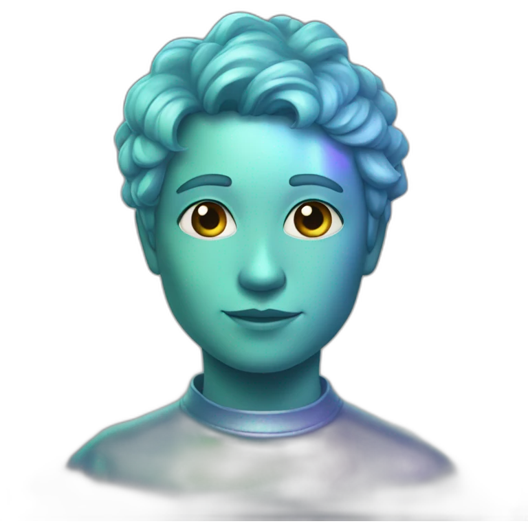 iridescent emoji