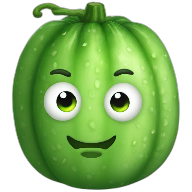 cool like cucumber emoji