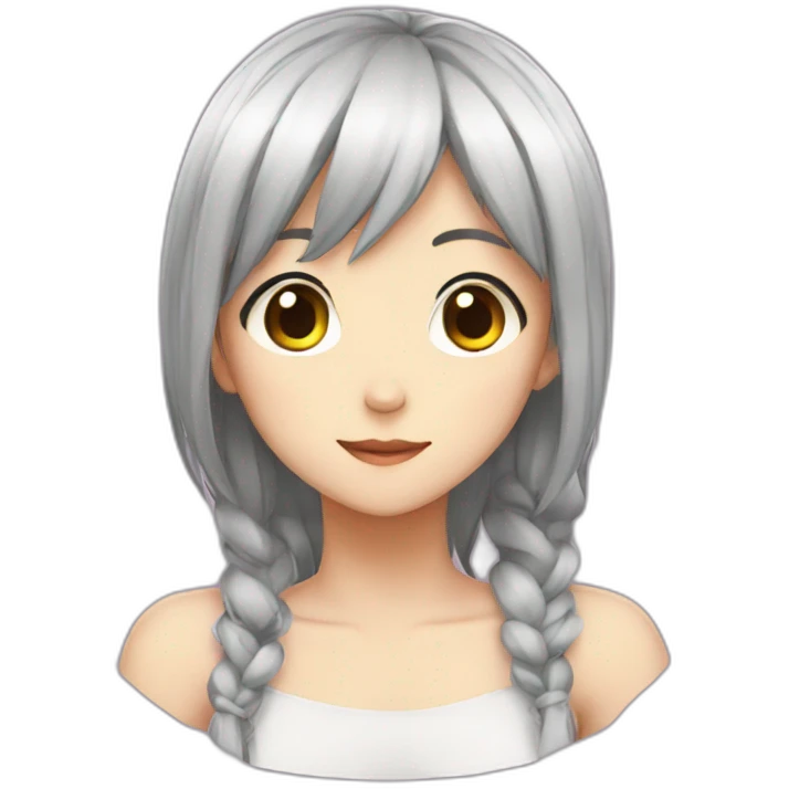 Anime girl emoji