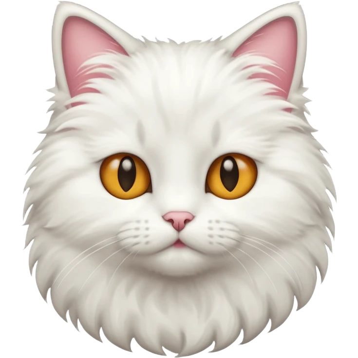 Fluffy cat emoji