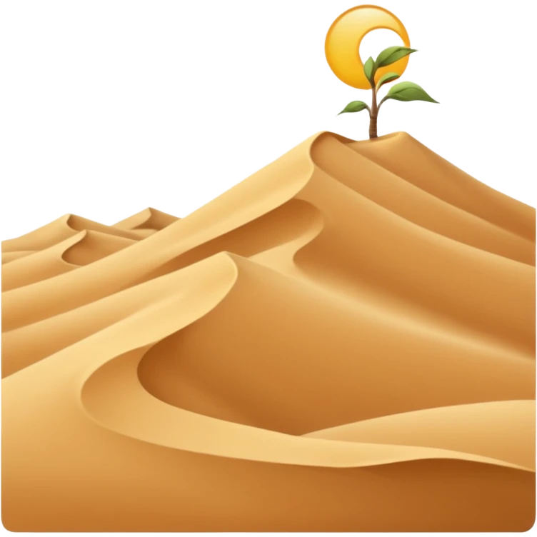 A sandy desert dune shaped by wind over time.




















































 emoji