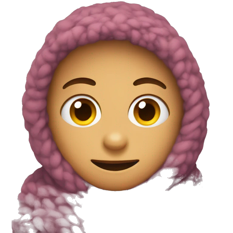 Cozy blanket emoji