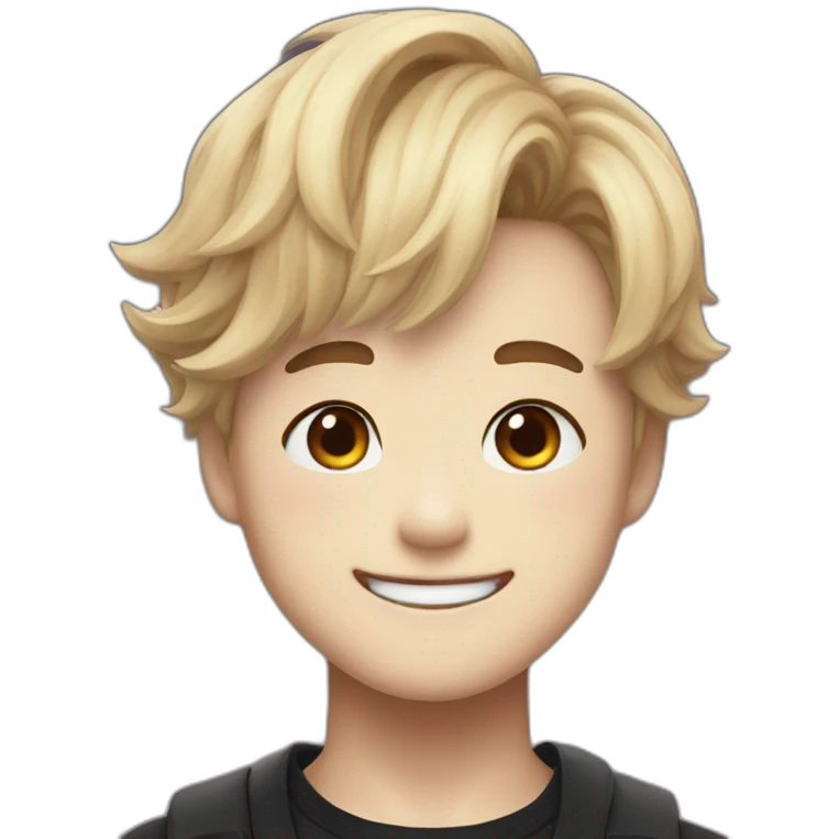 Jimin happy emoji