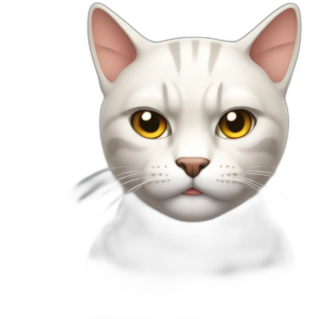 Muscle cat emoji