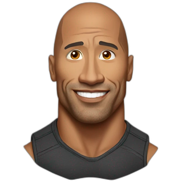 Dwayne, The Rock Johnson emoji