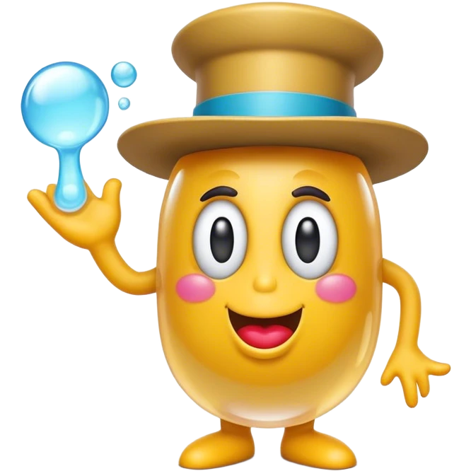 Cinematic Realistic Bubble O'Bill Pop Culture Emoji, featuring a quirky, playful portrayal of an iconic Aussie character rendered with vibrant textures and fun dynamic lighting. emoji