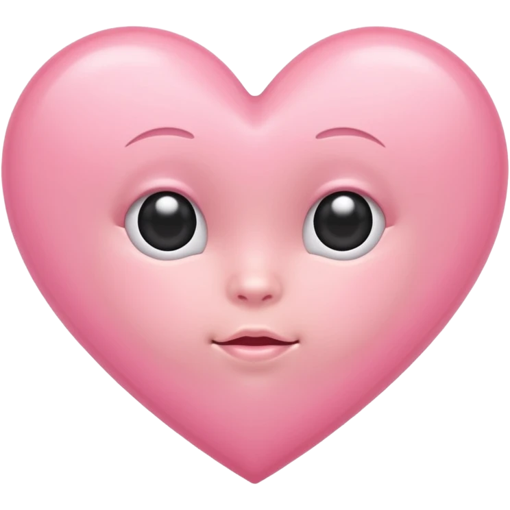 baby pink heart emoji