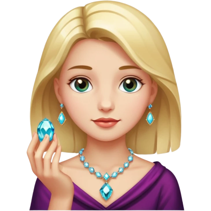 girl carry jewel  emoji