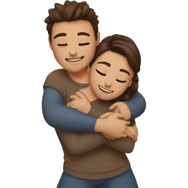 gf doing hugs emoji