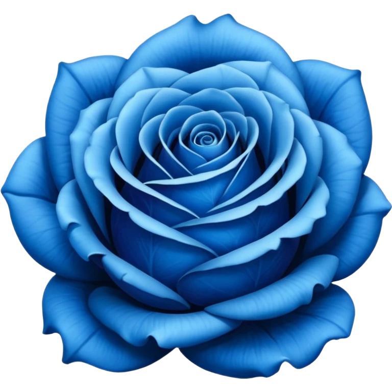 blue rose emoji