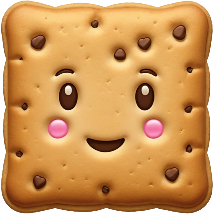 rectangular biscuit cookie emoji