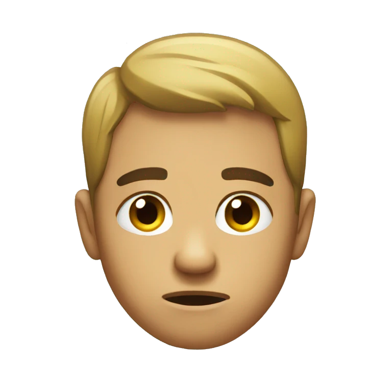 Disappointed emoji