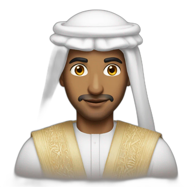 Saudi man najran emoji