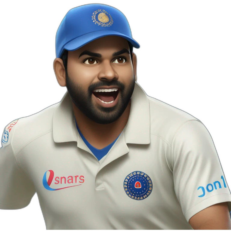 Rohit sharma realistic  emoji