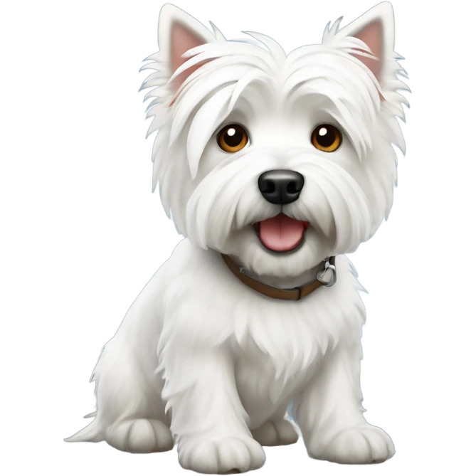 West highland white terrier emoji