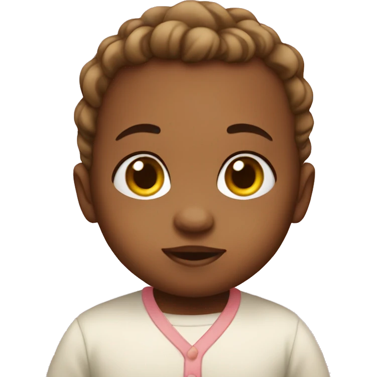 Baby with su classes emoji