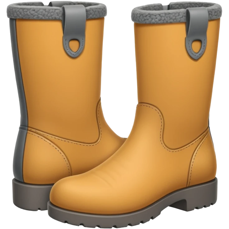 felt boots emoji