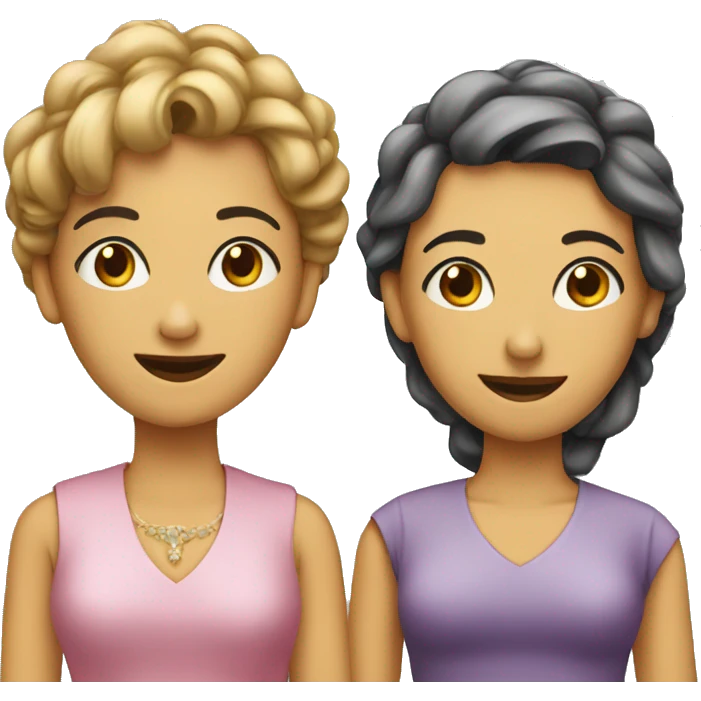Two wives one husband emoji