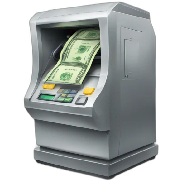 Money machine emoji