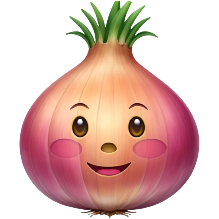 oignon fin rose emoji