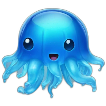 Blue Jelly emoji
