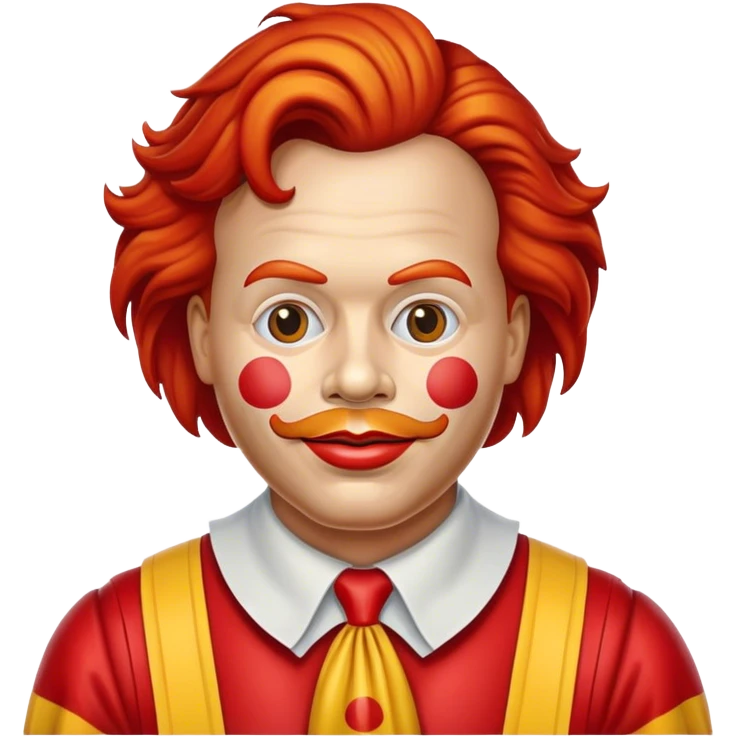 Ronald McDonald emoji
