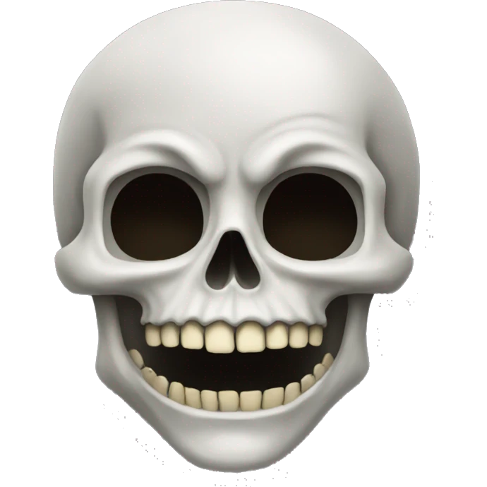 freaky skull emoji emoji