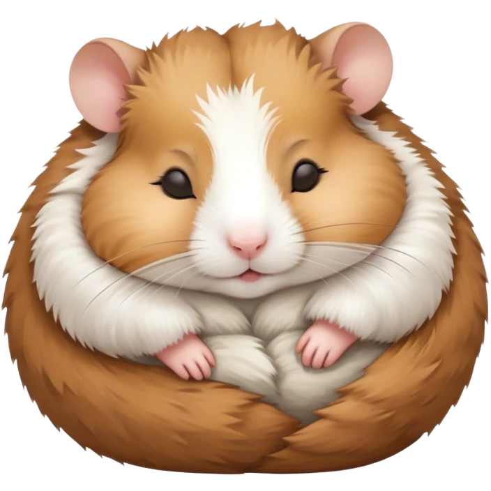 sleeping hamster emoji