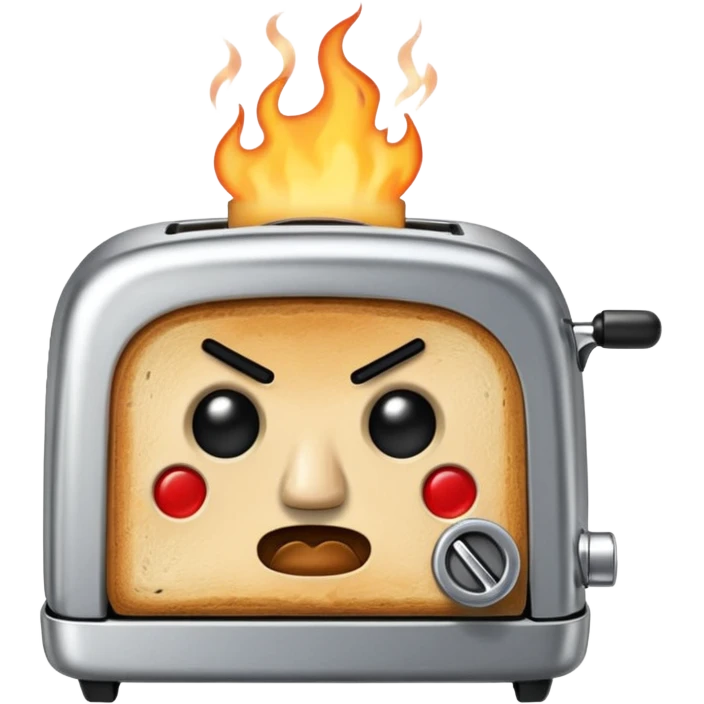 An Angry Toaster emoji