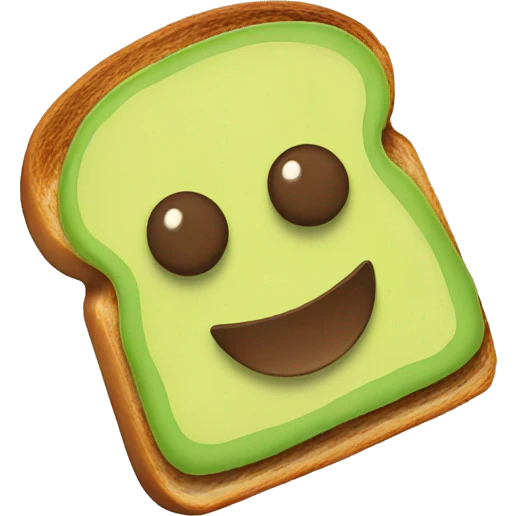 Avocado toast emoji