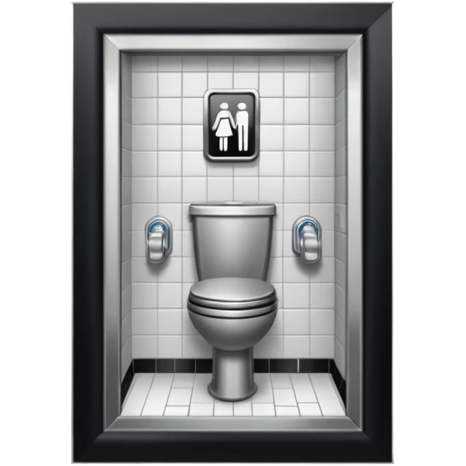 public restroom emoji