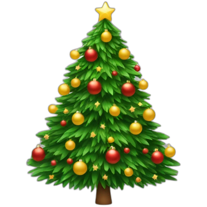 Christmas tree emoji