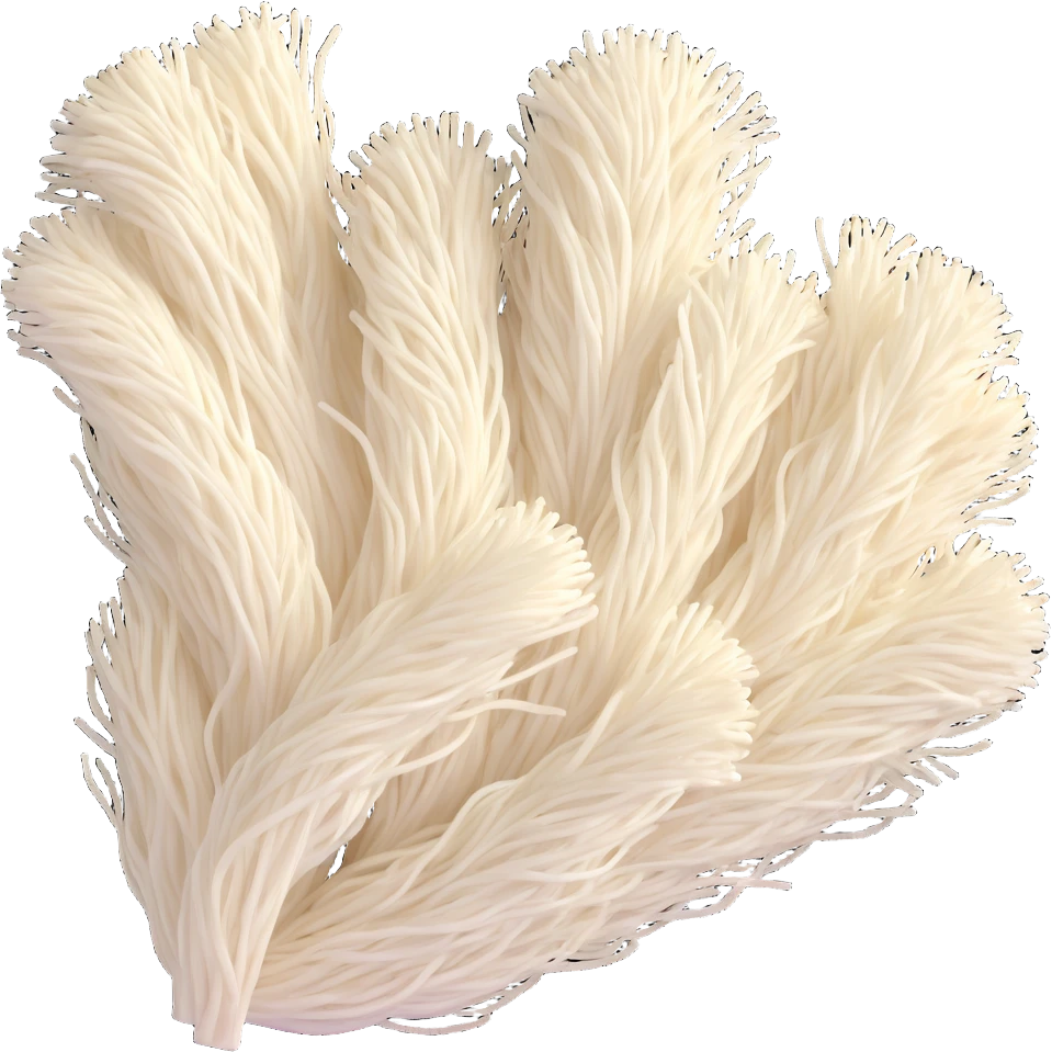 small pile traditional Turkish pişmaniye, delicate wispy strands, slightly off-white emoji