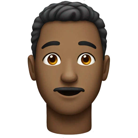 man with dog nose emoji