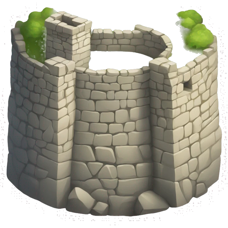 A stone tower, typical of the ancient ingush fortifications. emoji